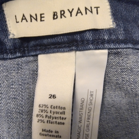 NWOT! Lane Bryant Jean Shorts Size 24 - Picture 9 of 15